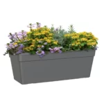 Floreira Madagascar 60cm Cinza