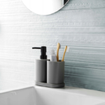 Acessórios WC 3pçs Antracite 1801820