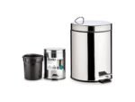 Balde Lixo C/Pedal Inox 3L