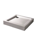 Base Chuveiro Quadrada Branco 90x90x6cm