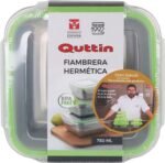 Lancheira Hermética Quttin Quadrada 750ML - Image 2