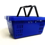 Cesta Padrão Supermercado Azul