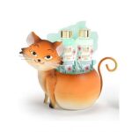 Kit Banho Cesto Gato 2836
