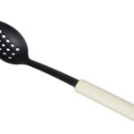 Colher de Servir Com Furos Nylon Cosmos Bege