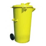 Contentor 110L Amarelo C/Rodas