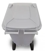 Contentor 110 L Cinza C/Rodas - Image 2