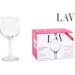 Conjunto 6 Taças de Vinho Branco LAV NEVAKAR