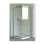 Cabine de Duche 2005/2 Cromado Sem Base AFJ 90 cm