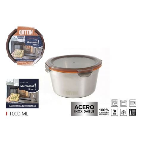 Lancheira Hermética Redonda 1000 ML
