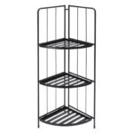 Floreira Canto 3 Níveis Preto - Image 2