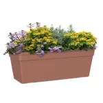 Floreira Madagascar 40cm Castanho