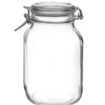 Frasco Vidro Hermético 1,5L Canes