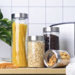 Frasco de Vidro Com Tampa de Metal 1250 ML