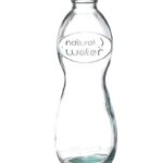 Garrafa de Vidro Com Tampa de Metal 1000 ML