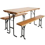 Mesa Jardim 2 Bancos Dobráveis FD7500910