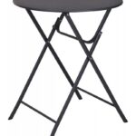 Mesa Metal Redonda Dobrável
