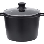 Panela Antiaderente Troia Tampa de Vidro 24 cm