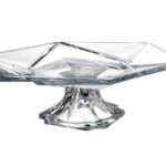 Prato Com Pé Bohemia Crystal 36,5 cm