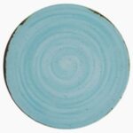 Prato Raso Coupe Rustico Azul 28 cm