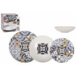 Serviço de Jantar 12 Peças Porcelana Luana