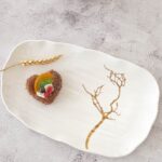 Travessa Porcelana Golden Tree