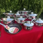 Trem de Cozinha Inox Silampos Focus 9 Peças
