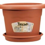 Vaso Plástico 35 cm Terracota 7335