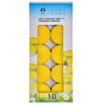 Conjunto 10 Velas Citronelas
