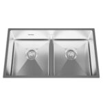 Lava-louça Inferior Under 2 Cuba Inox AFJ 74,5 cm