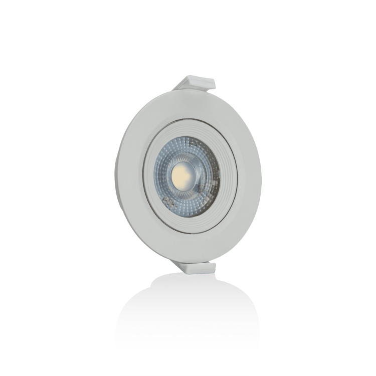 ARO FIXO LAMP LED 6.5W 6000K ASPXR6560 RED BR C50 1 Lâmpada LED Downlight Basculante Redondo 6,5W 6000K ASPXR6560 - Image 1
