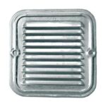Grelha Ventilação Alumínio Com Rede 14x14 CM