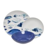 Serviço de Jantar 18 Peças Porcelana e Grés 24385
