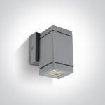 Aplique Cinza 10W GU10 IP54 67130F/G