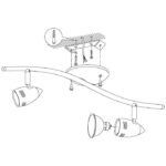 Aplique LED MAGNUM 50W GU10 92642 - Image 3