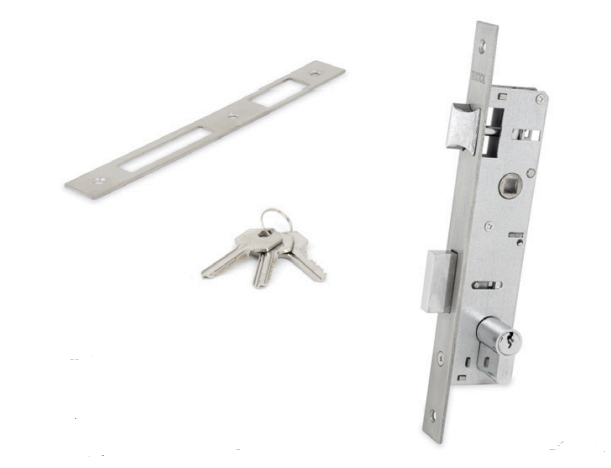 FECHADURA P ALUM 790AX25 Fechadura para Porta Alumínio Teicocil 790 - Image 1