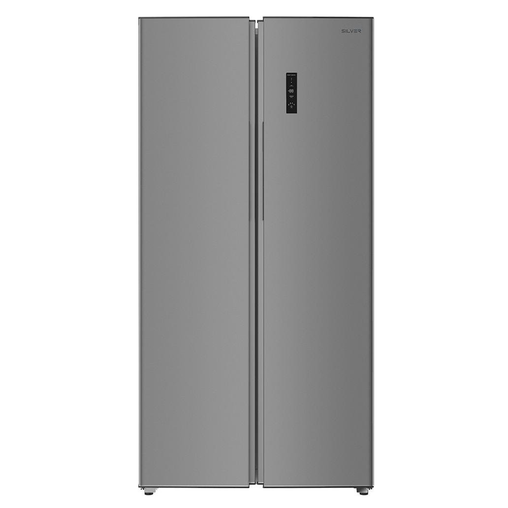 FRIGORIFICO AMERICANO SILVER-INOX IPSBS413L 411628 1 Frigorífico Side By Side Silver Inox IPSBS413L 411628 - Image 1