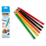Lápis de Cor Jumbo 6 Peças Pincello 49109