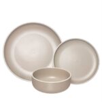 Serviço de Jantar 18 Peças Porcelana e Grês 24390