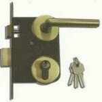 Fechadura Com Puxador Teicocil Sisa R 725