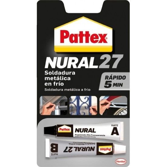 Soldadura Metálica a Frio Pattex Nural-27