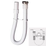 Sifão Jollyflex Plástico 70CM 1''1/2 x Ø 40MM Macho SP1201