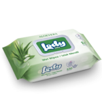 Toalhitas Lody Baby Aloe Vera 120 Peças
