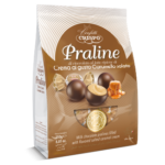 Bombons Praliné Chocolate de Leite e Creme de Caramelo Salgado