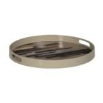 Bandeja de Aperitivos PVC e Cristal Abstrato 2 Peças - Image 3