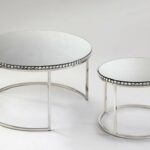 Mesa de Apoio de Vidro Dualis 080