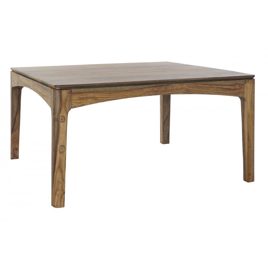 MESA CAFE SHEESHAM 90X90X47 NATURAL MB-185345 Mesa de Café Sheesham MB-185345 - Image 1