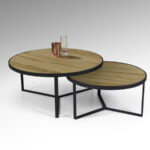 Mesa Dupla Naira Castanho 719249