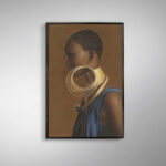 Quadro de Pintura Kamala