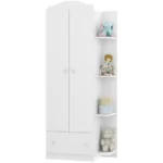 Roupeiro Infantil 2 Portas 1 Gaveta Confete Plus 2660