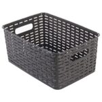 Cesto Multiuso Rattan Castanho 6L Nº2 13511